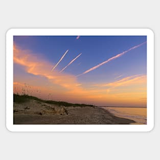 Contrail Sunrise Sticker